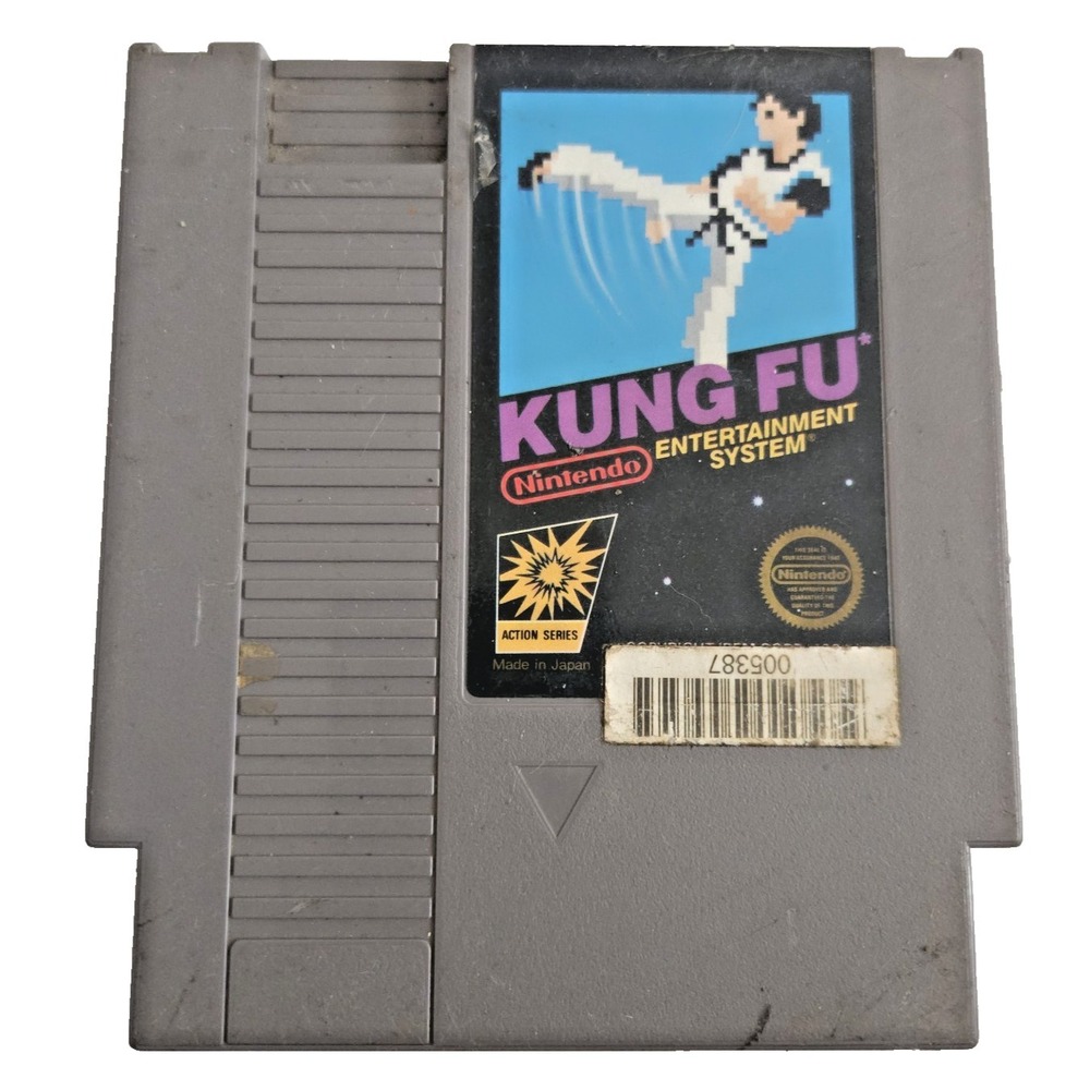 Kung Fu Nintendo NES Cartridge